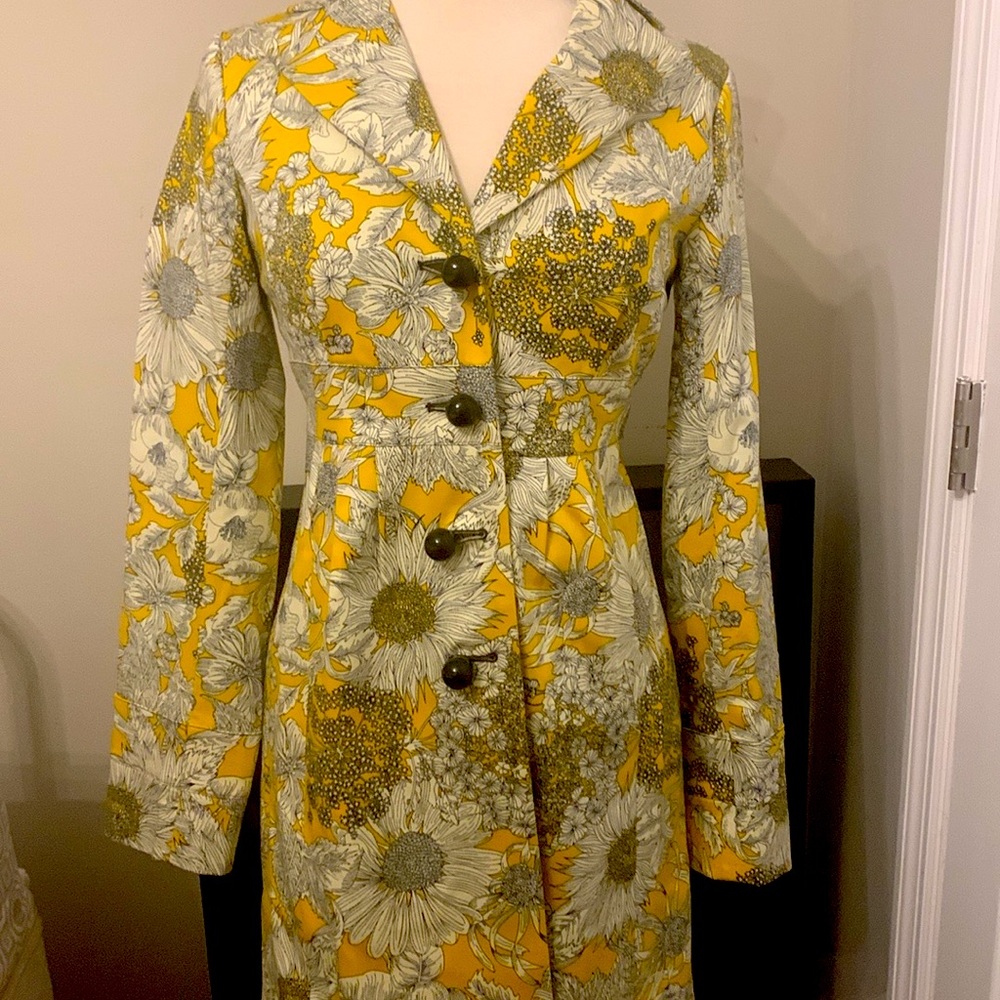 Liberty of London for Target spring button up light weight peacoat